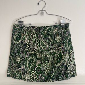 Vintage Lily Pulitzer corduroy skirt